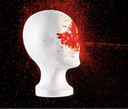 TIW Farb-Gel-Spray met clip, rode Color-gel-spray, crimineel identificatiemiddel