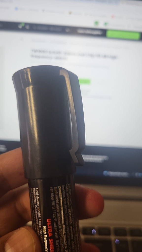 TW1000 Schrill-Alarm met Clip 110 dB high-frequency-alarm