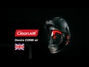 Decontaminable PVC belt AerGO