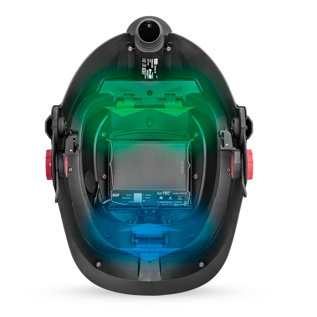 Welding helmet CleanAIR Omnira COMBI air, incl. ADF S60F