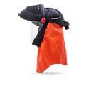 Neck and throat protection for CA-40, leather