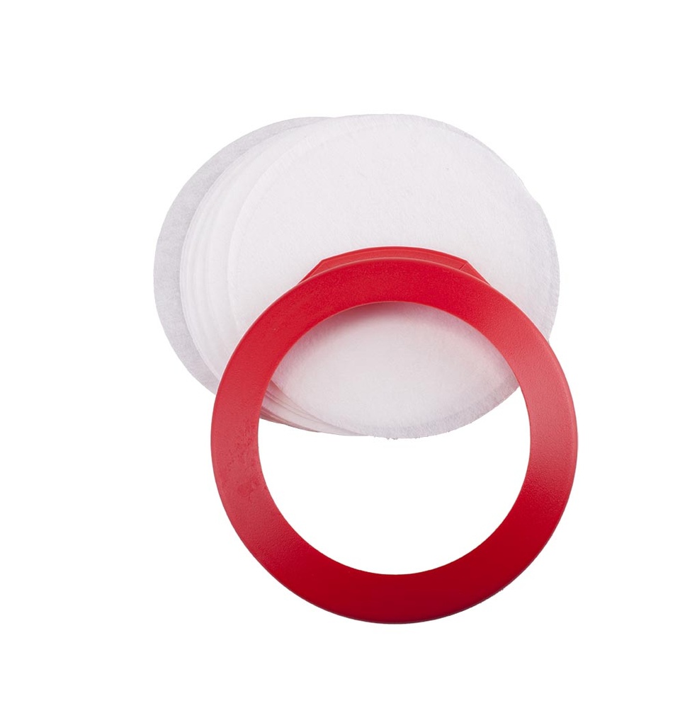 Voorfilter voor canisterfilters - 10 stuks voorfilters + houder